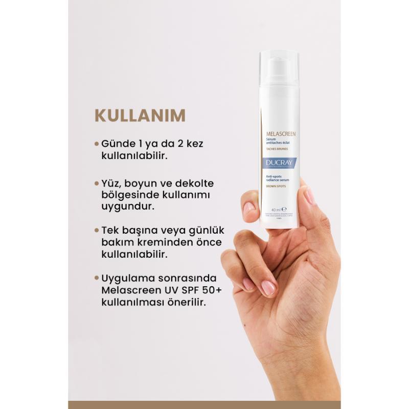 Ducray Melascreen Aydınlatıcı Etkili Serum 40 ml