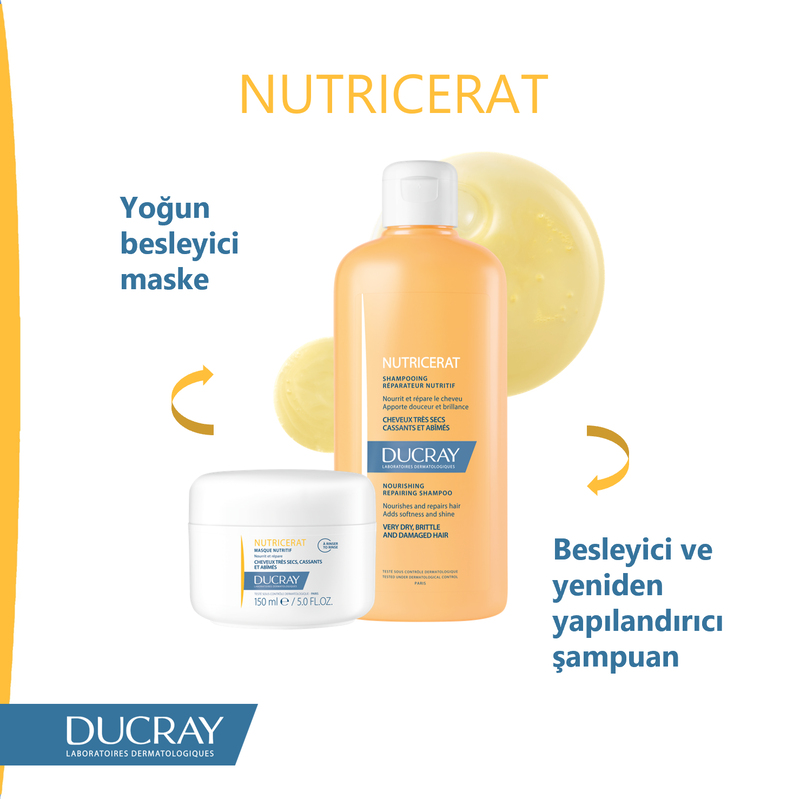 Ducray Nutricerat Repairing Shampoo 200 ml
