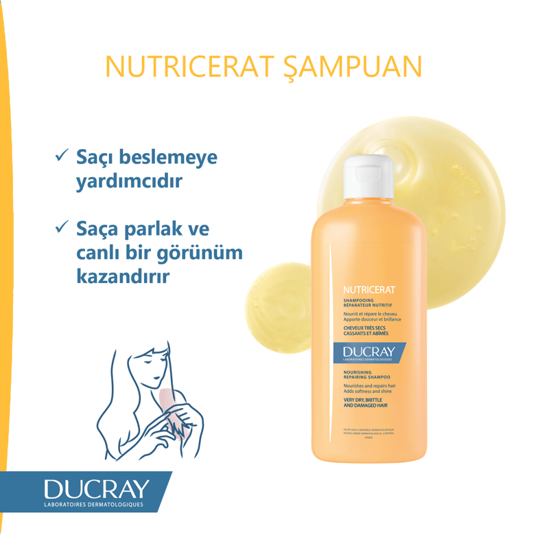 Ducray Nutricerat Repairing Shampoo 200 ml