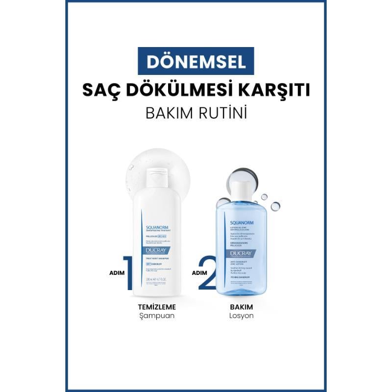 DUCRAY Squanorm Zinc Kepek Karşıtı Losyon 200 ml