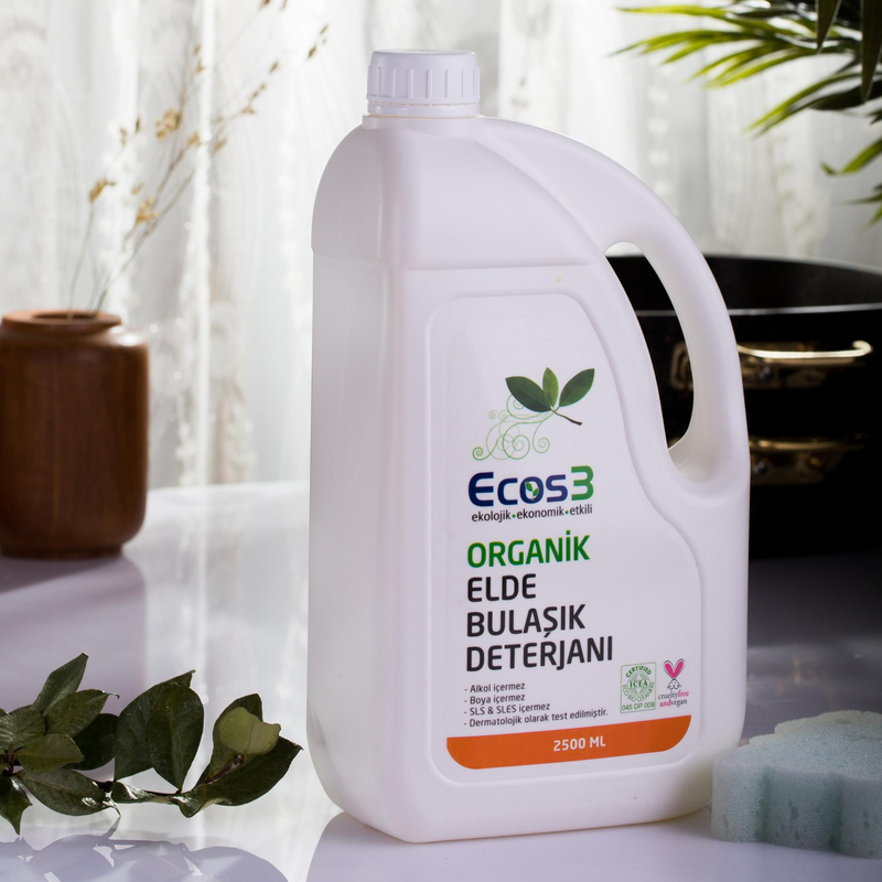 Ecos3 Organik Elde Bulaşık Deterjanı 2500 ml