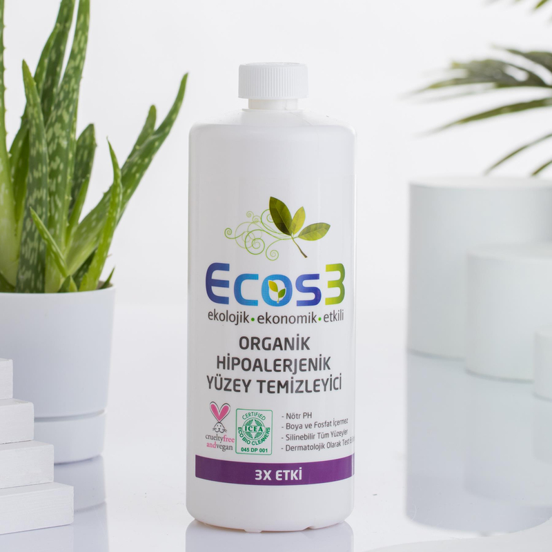 Ecos3 Organik HipoalerjenikTemizleyici 1000 ml