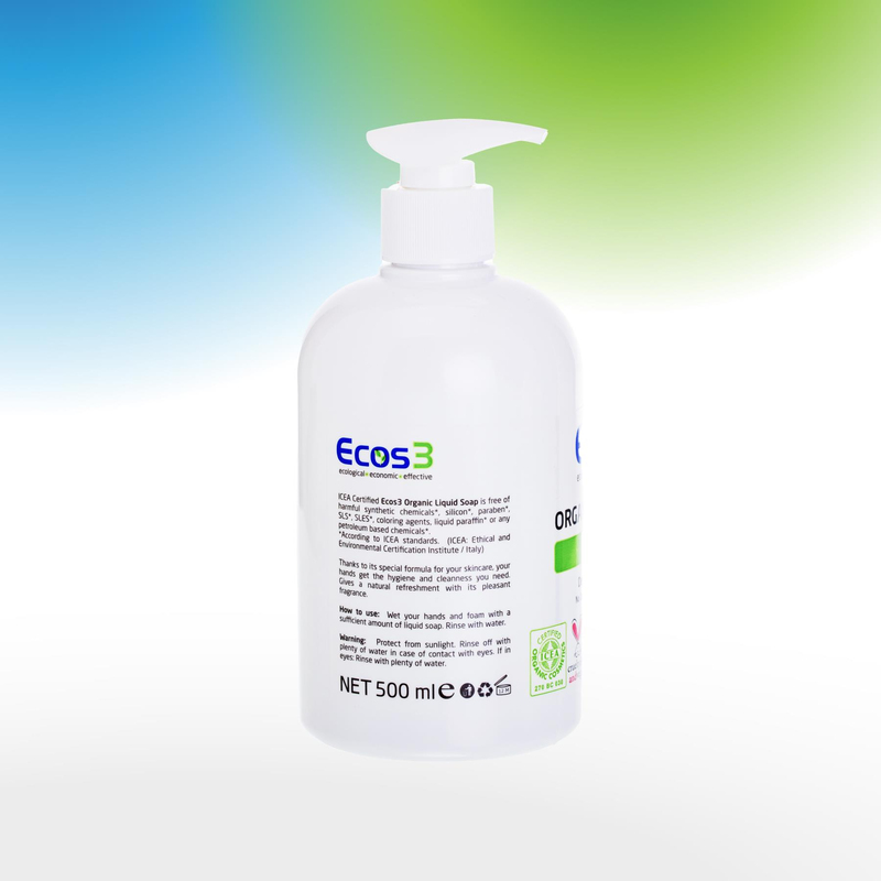 Ecos3 Organik Sıvı Sabun 500 ml - Aloe Vera
