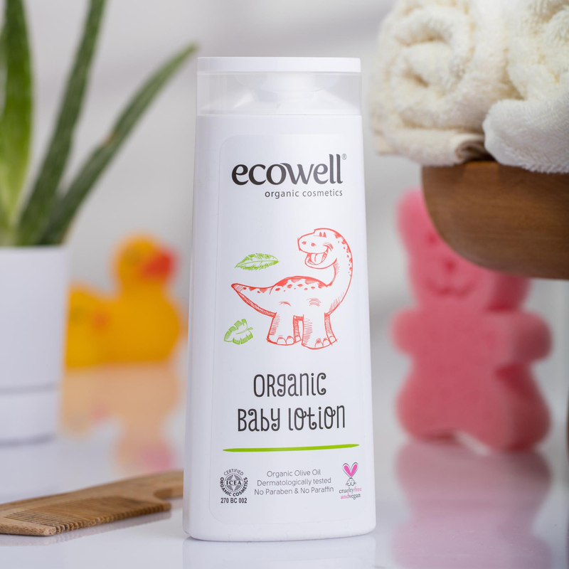 Ecowell Organik Bebe Losyonu 300 ml