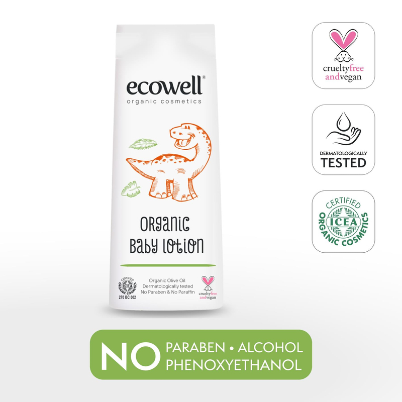 Ecowell Organik Bebe Losyonu 300 ml