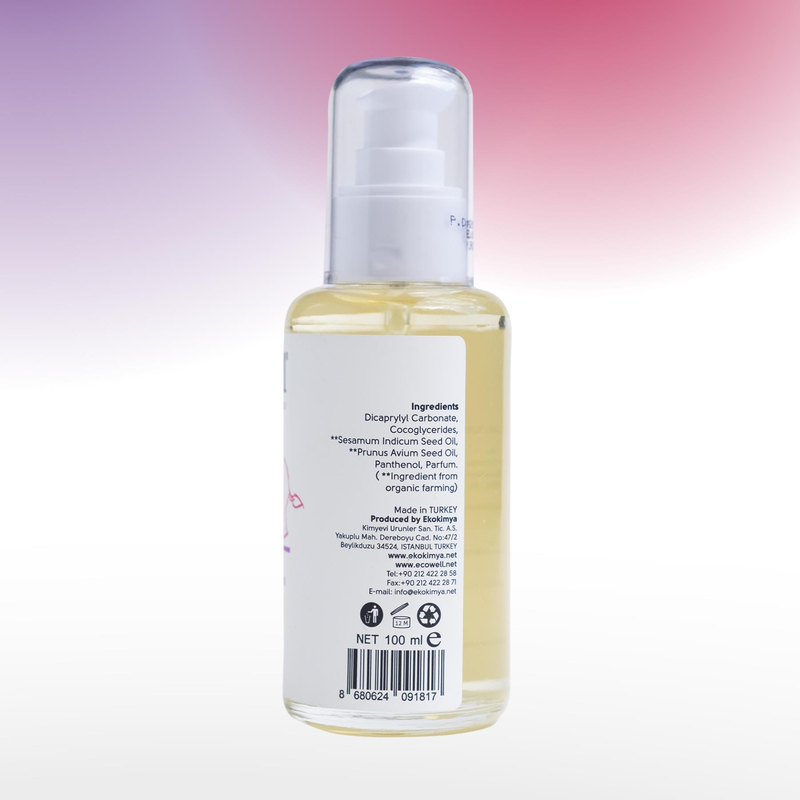 Ecowell Organik Bebe Yağı 100 ml