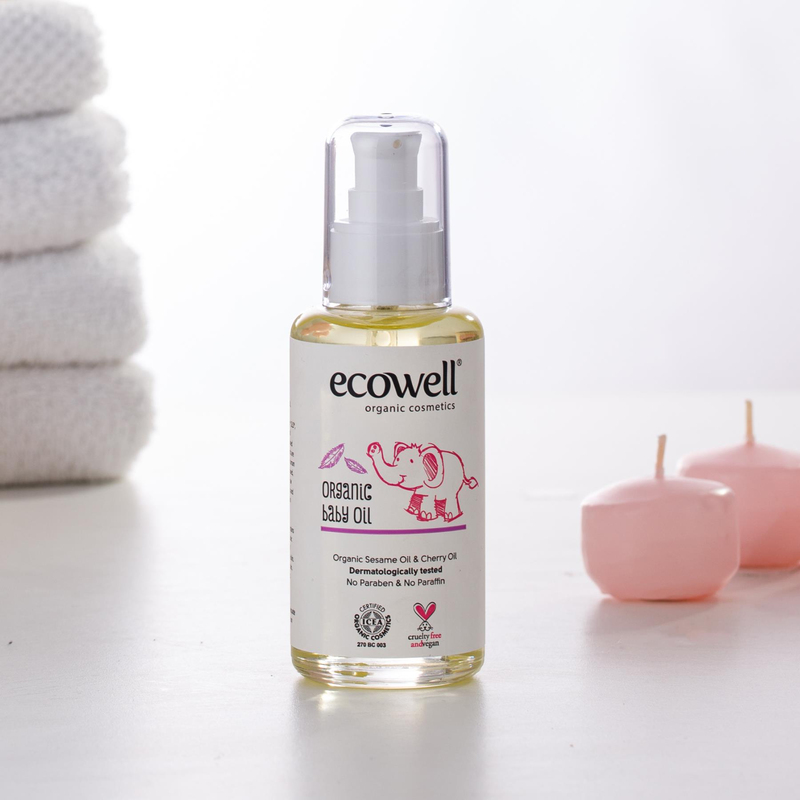 Ecowell Organik Bebe Yağı 100 ml