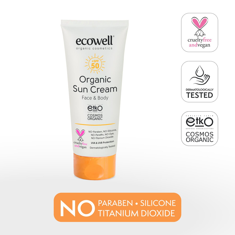 Ecowell Organik Güneş Kremi 110 gr