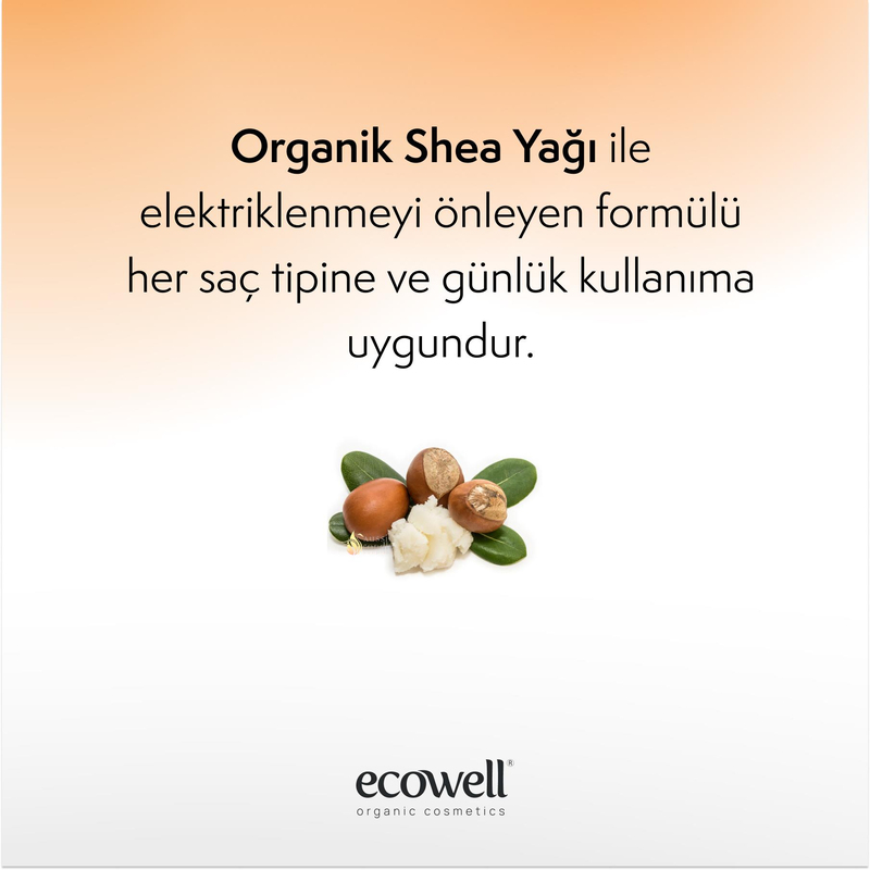 Ecowell Organik Saç Bakım Kremi 300 ml