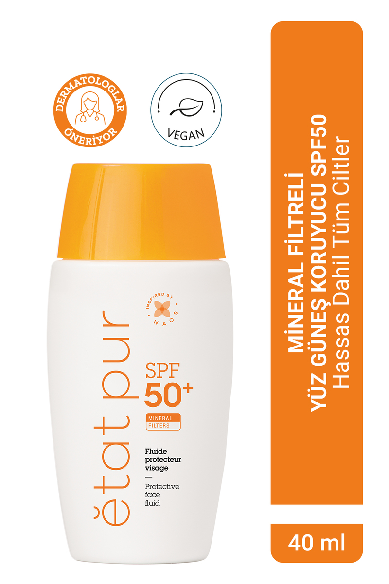 Etat Pur Protective Mineral Fluid Spf 50+ 40 ml