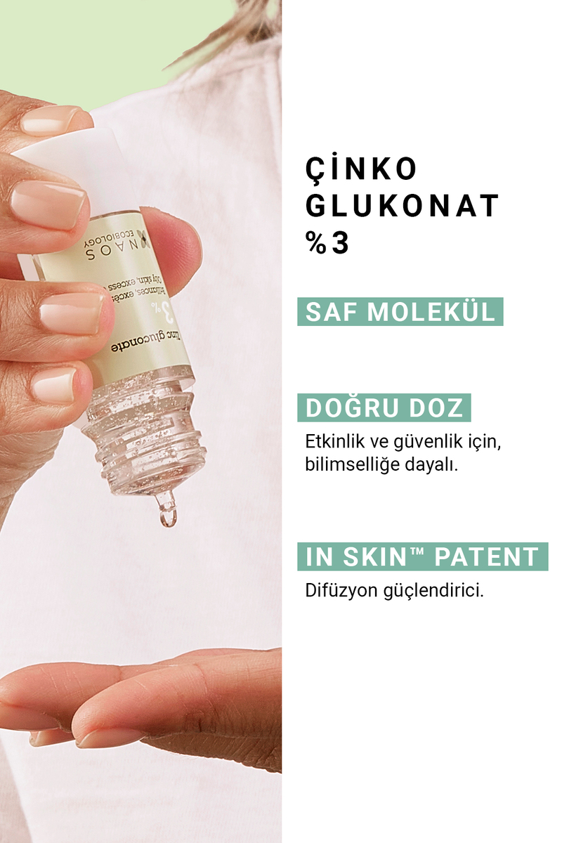 Etat Pur Zinc Gluconate Pure Active Konsantre Bakım Ürünü 15 ml