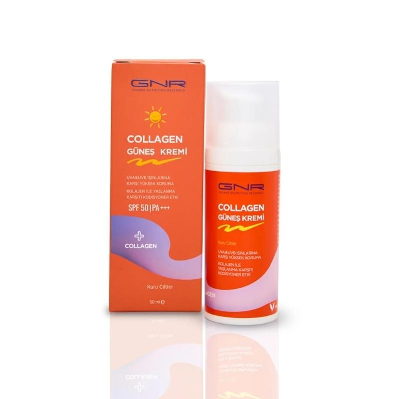 GNR COLLAGEN Spf 50+ Güneş Kremi Kuru Ciltler 50 ml