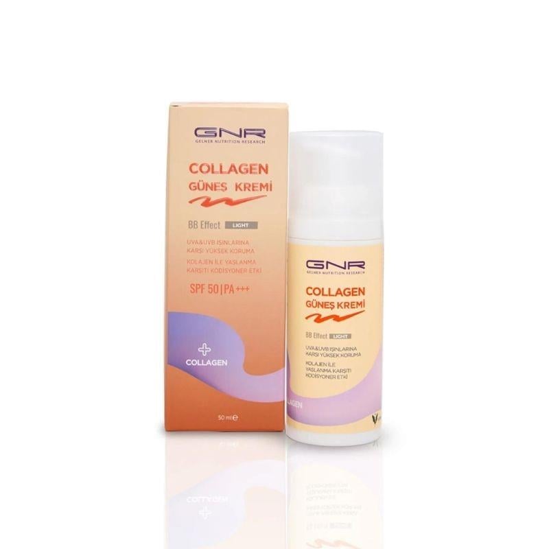 GNR COLLAGEN Spf 50+ Güneş Kremi Light 50 ml