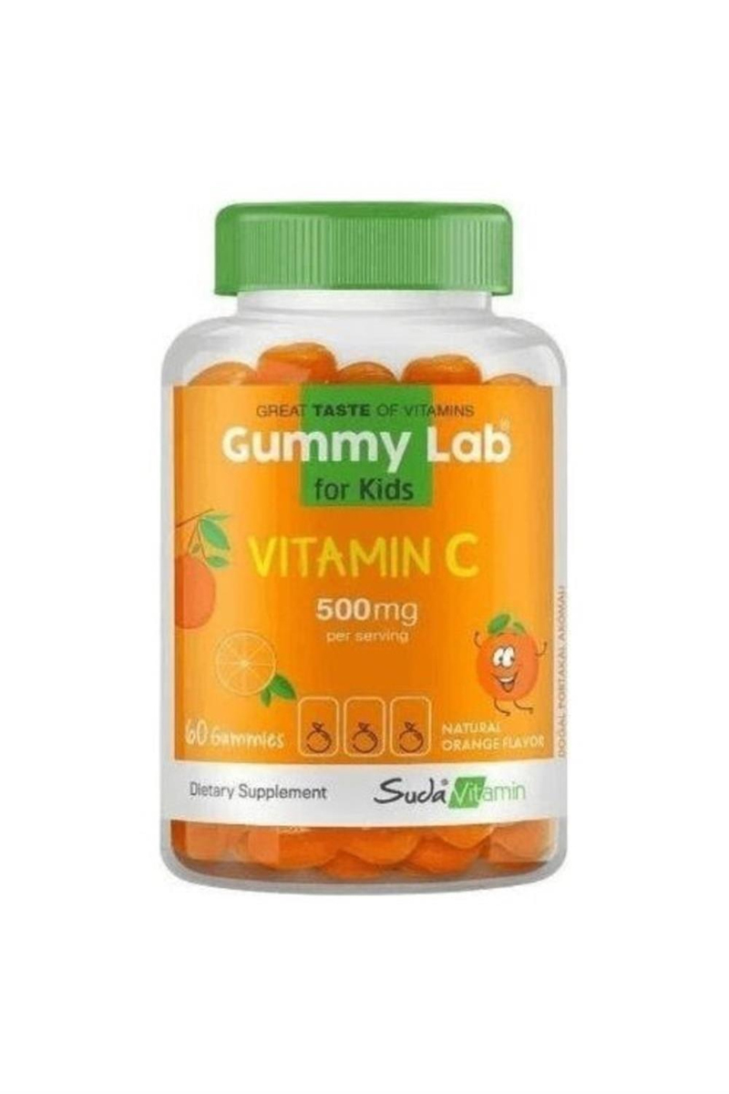 GummyLab Vitamin C For Kids Portakal 60 Gummies