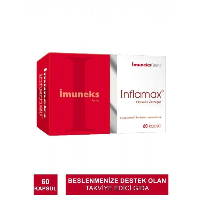 İmuneks Inflamax Optimize Zerdeçöp 60 Kapsül