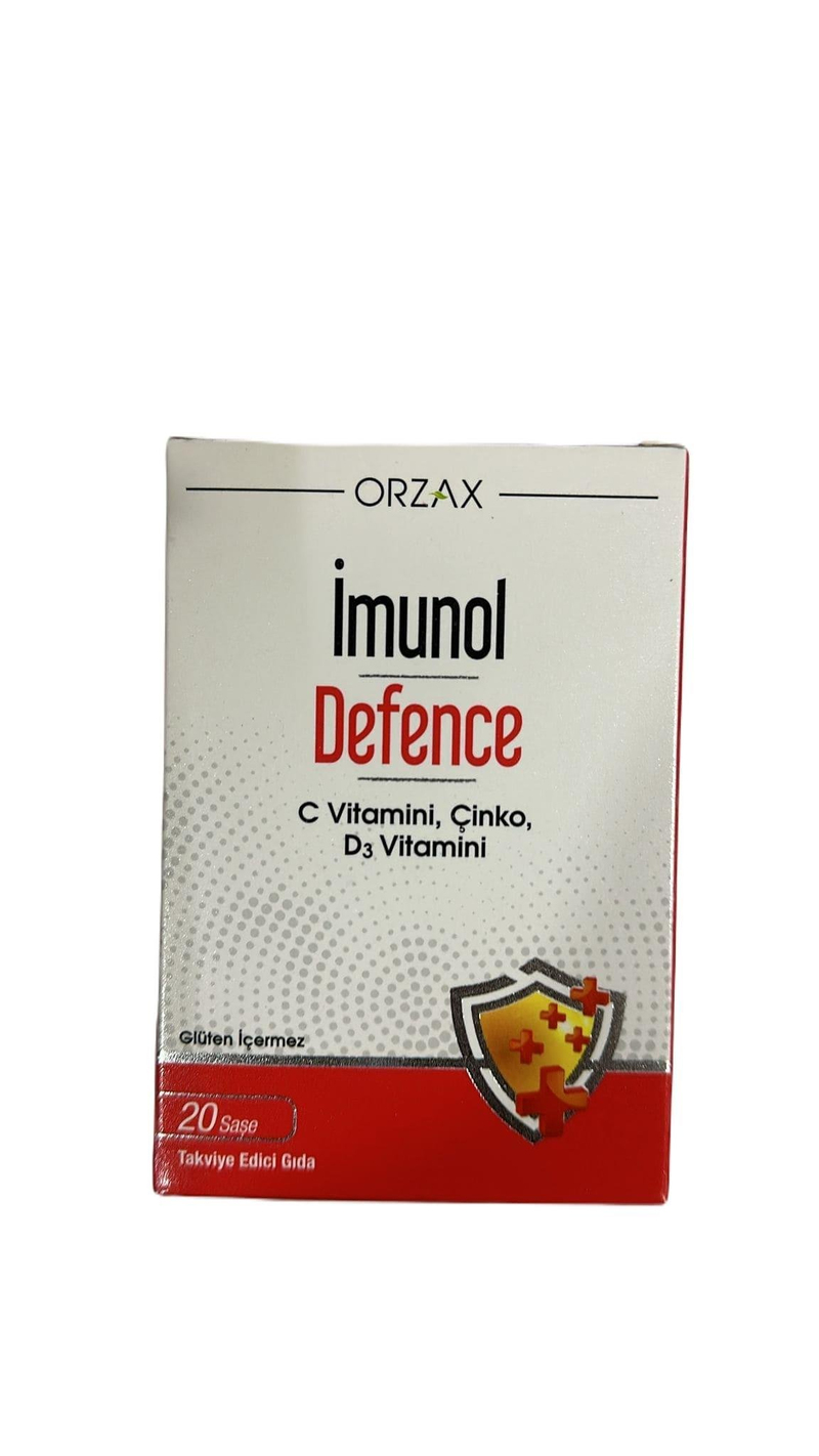 Imunol Defence C Vitamini Çinko D3 Vitamini 20 Saşe