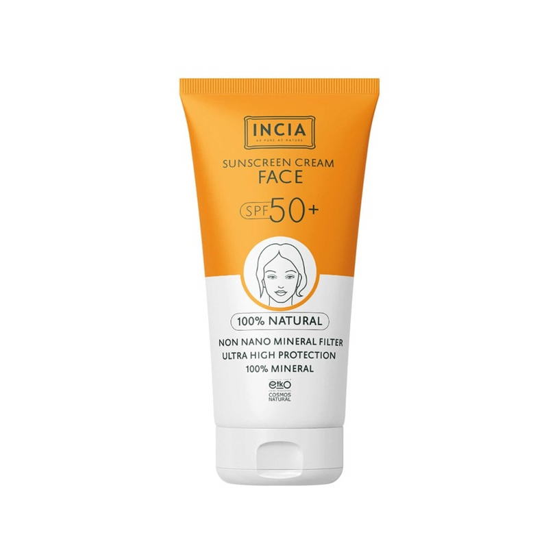 Incıa Yüz Için Doğal Güneş Kremi |spf 50 50 ml