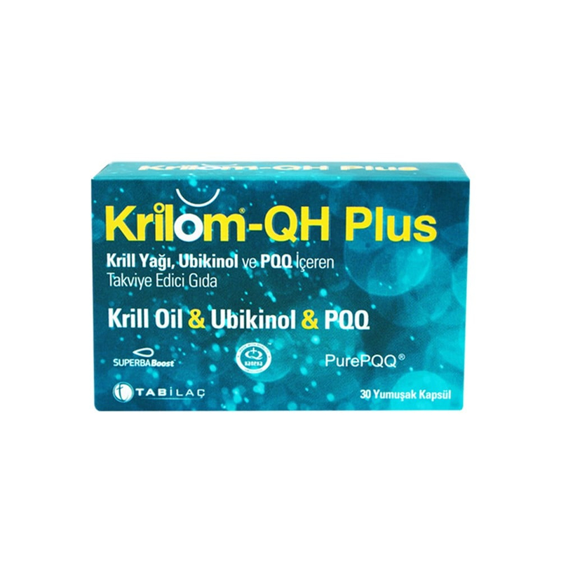 Krilom QH Plus 30 Yumuşak Kapsül