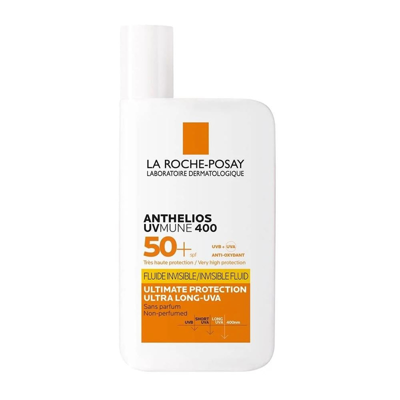 La Roche Posay Anthelios Uvmune Fluid SPF+50 Tüm Ciltler İçin Yüksek Korumalı Yüz Güneş Kremi