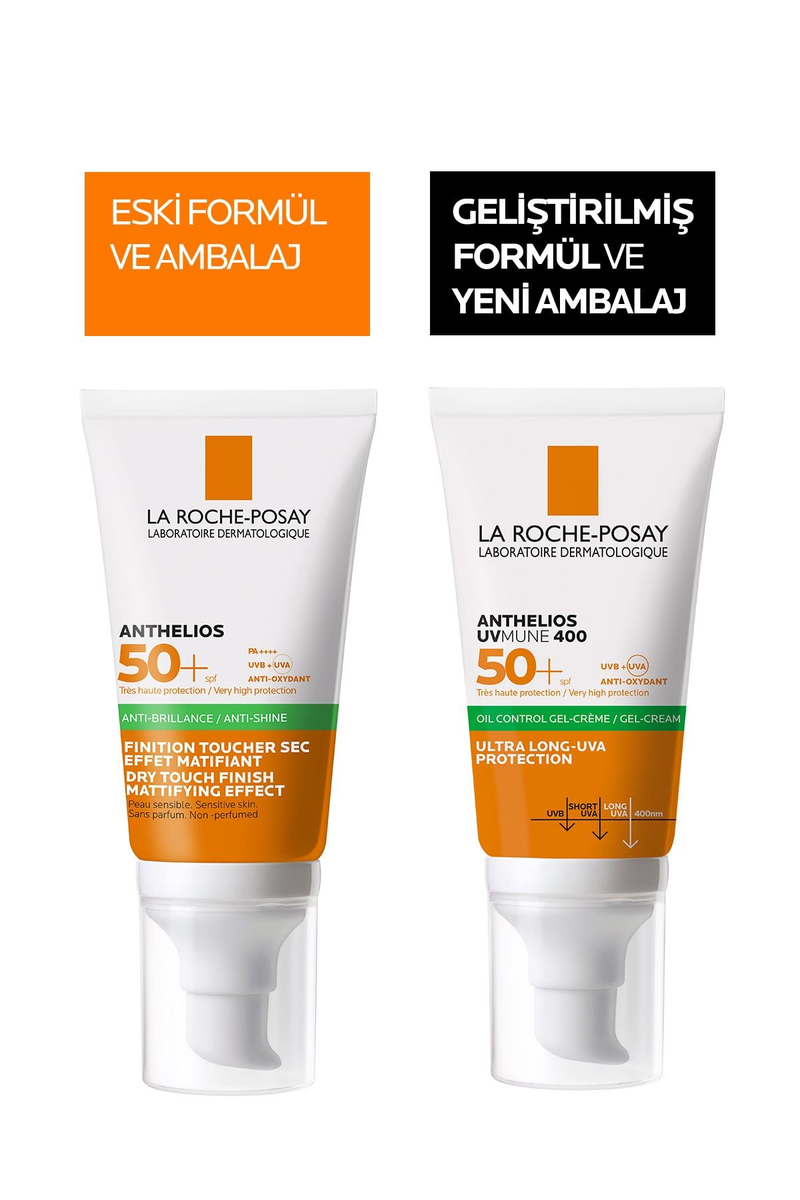 La Roche-Posay AntiShine Anthelios Xl 2 x 50 ml