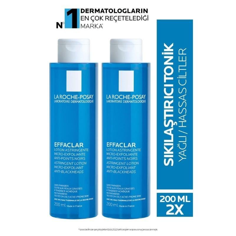 La Roche-Posay Effaclar Tonik 2 x 200 ml