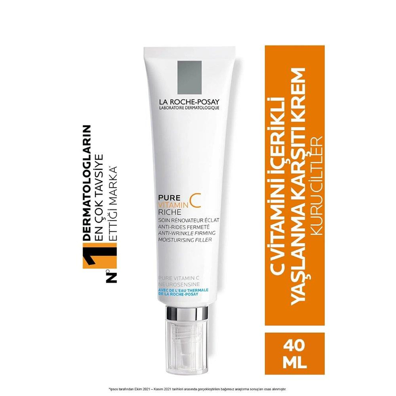 La Roche-Posay Redermic C Ps Yoğun Sıkılaştırıcı Krem 40Ml