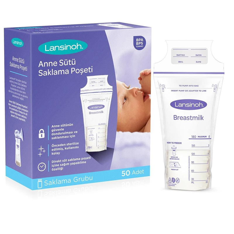 Lansinoh Süt Saklama Poşeti (25 Adet)