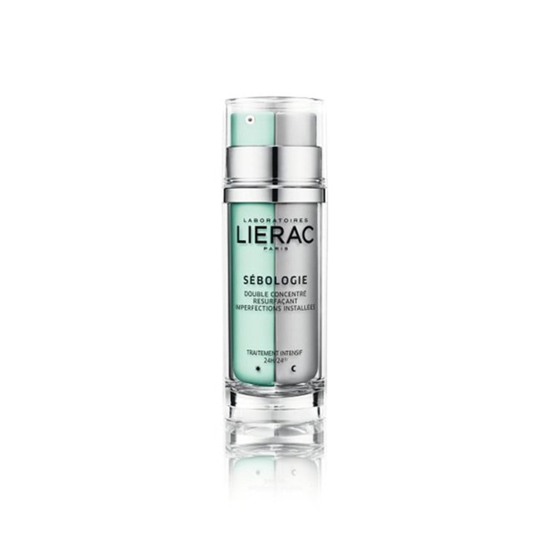 Lierac Sebologie Pürüzsüz Ciltler İçin Yoğun Bakım Sunan Çift Etkili Gece & Gündüz Konsantresi 30 ml