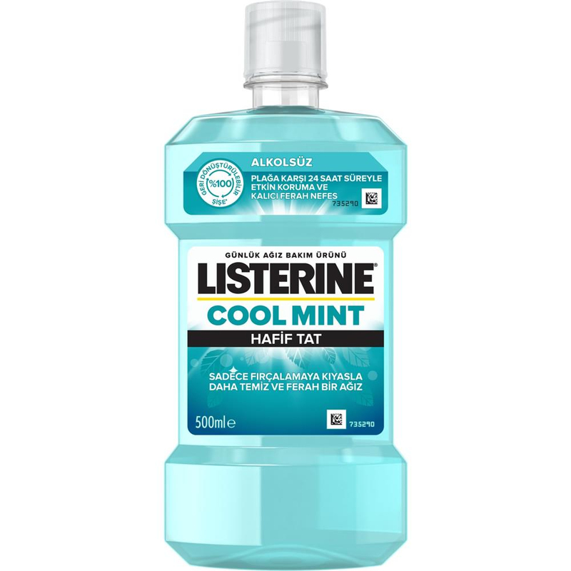 Listerine Cool Mint Hafif Tat 500 ml