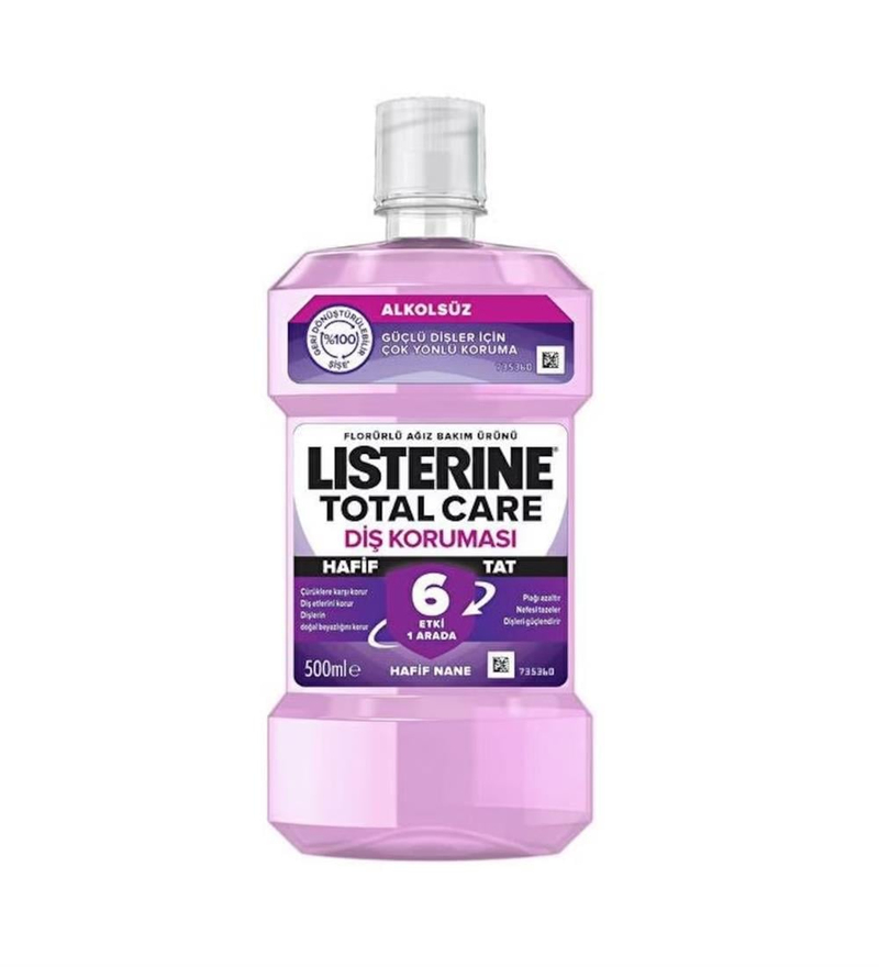 Listerine Total Care Hafif Tat 500 ml