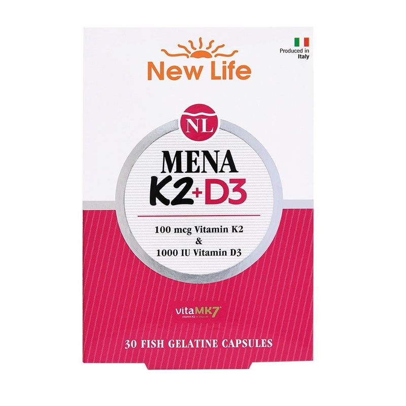 MENA K2 + D3 30 Kapsül