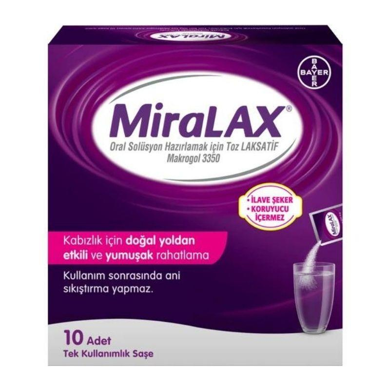 Miralax Oral Solüsyon Makrogol 3350 10 Saşe