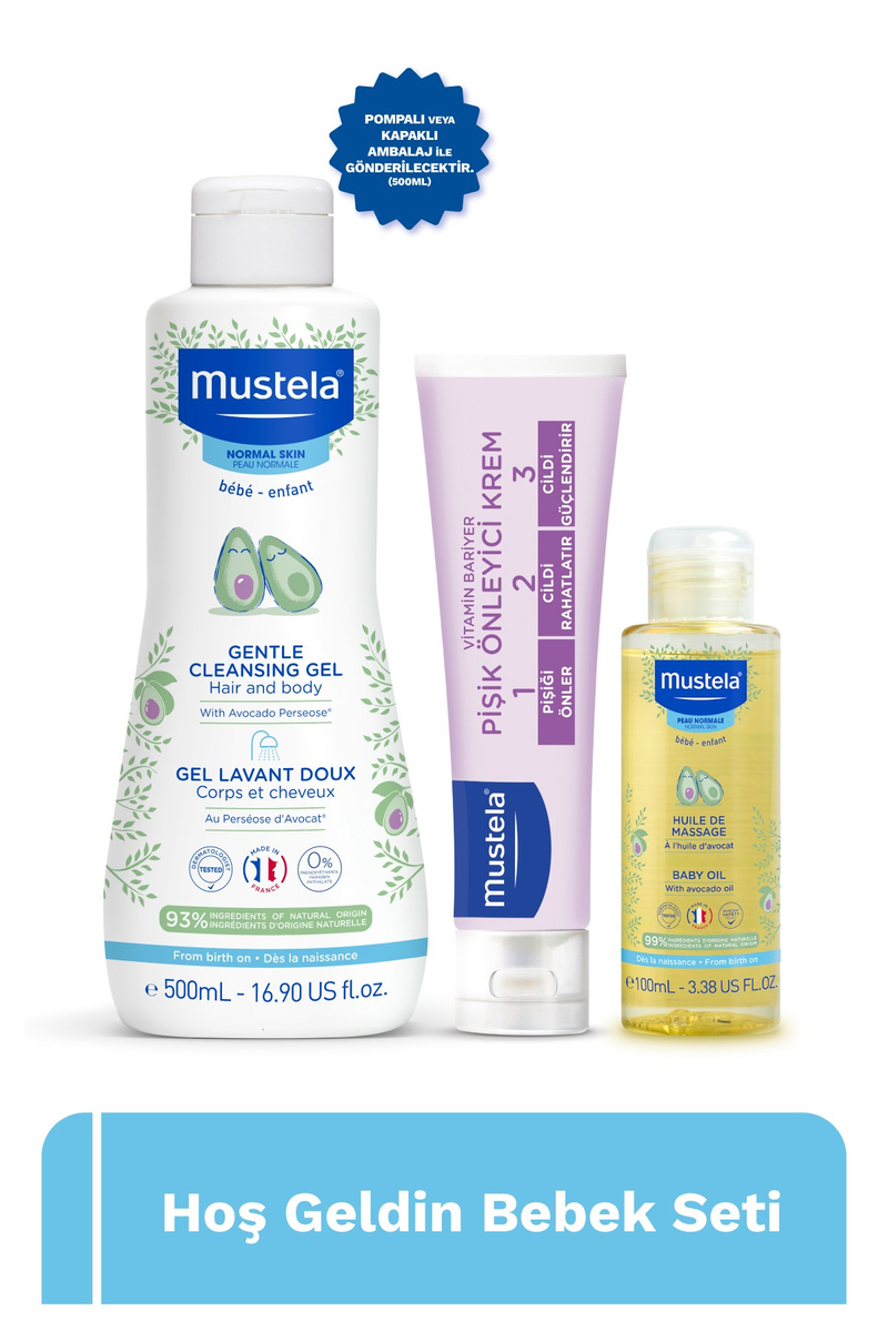 Mustela Bebek Günlük Çözüm Seti