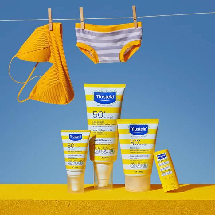 Mustela Çok Yüksek Koruma Faktörlü Güneş Losyonu SPF50+ 40 ml