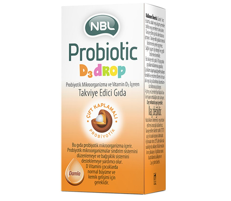 N-B-L Probiotic D3 Drop Vitamin 7.5 ml
