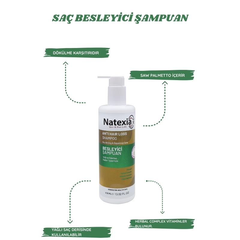 Natexia Besleyici Şampuan 400 ml