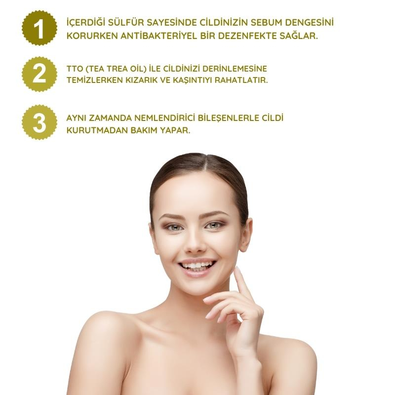 Natexia Scaderm Sülfür&TTO Body Lotion %12,5 250ml