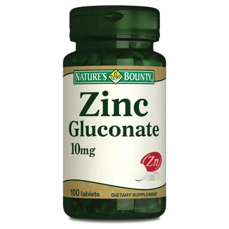 Nature's Zinc Glucanate 10 mg 100 Tablet