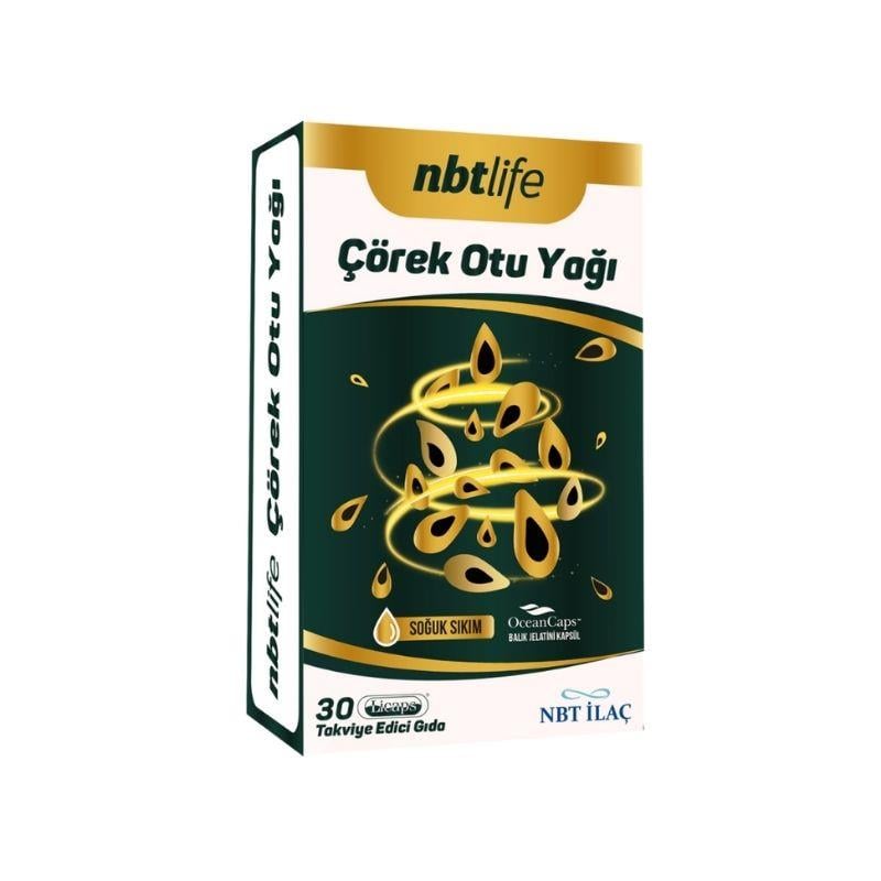 Nbt Life Çörek Otu Yağı 30 Kapsül