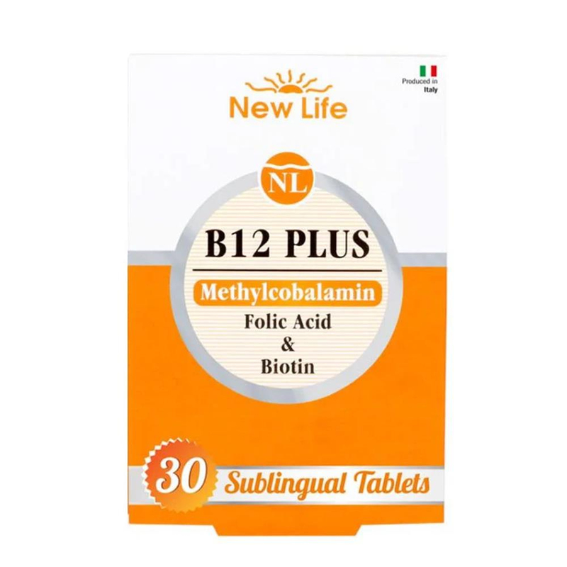 New Life B12 Plus Dilaltı 30 Tablet