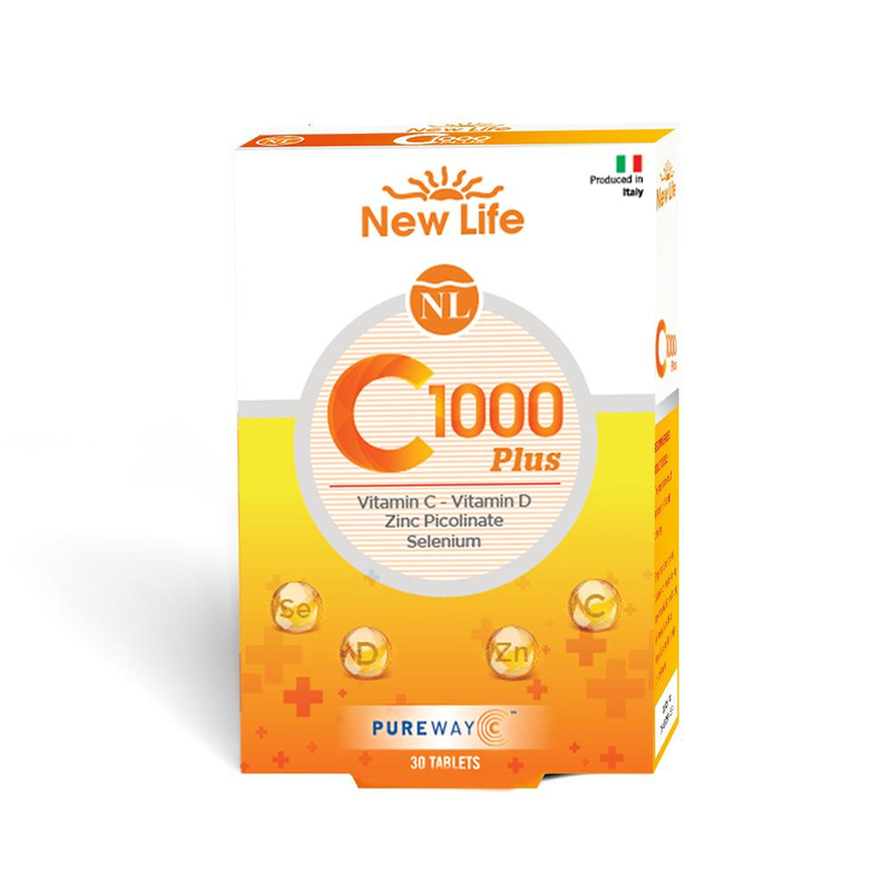 New Life C 1000 Plus Takviye Edici Gıda 30 Tablet