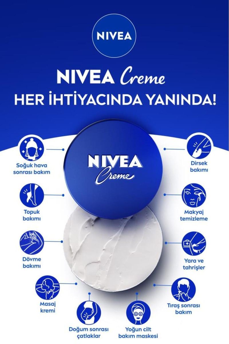 Nivea Creme Nemlendirici Bakım Kremi 150 ml x2