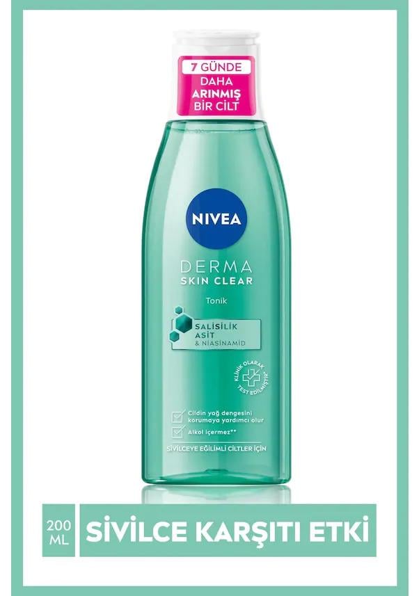 Nivea Derma Skin Clear Sivilce Karşıtı Tonik 200ml