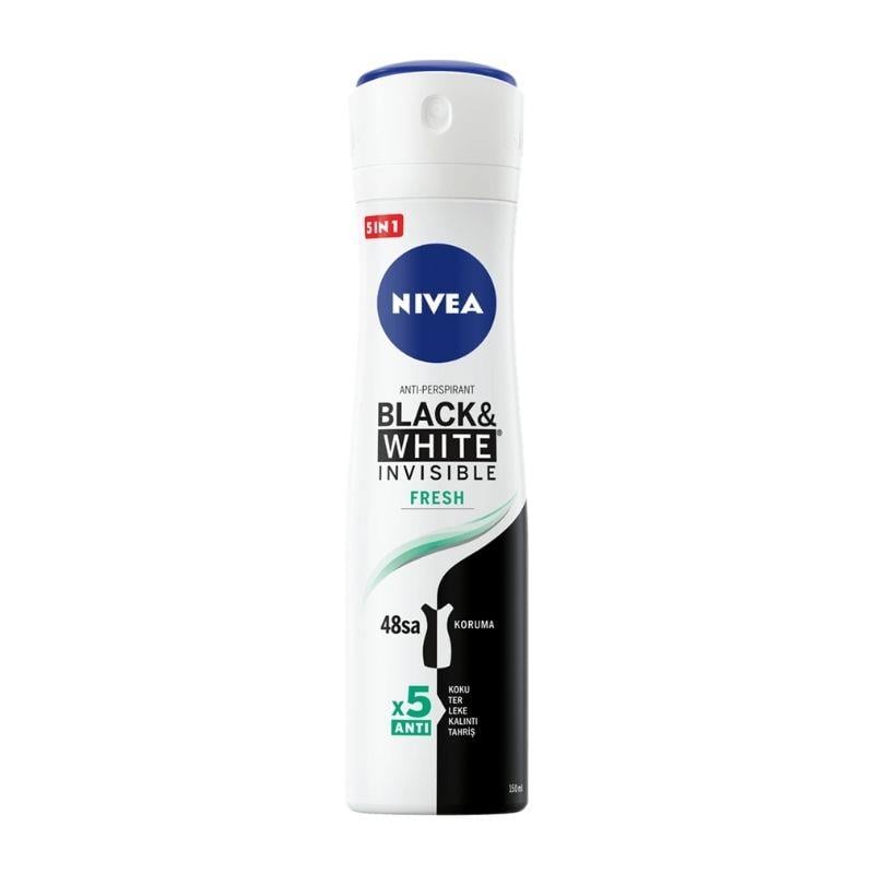NIVEA Kadın Deodorant Black&White Fresh 150 ml