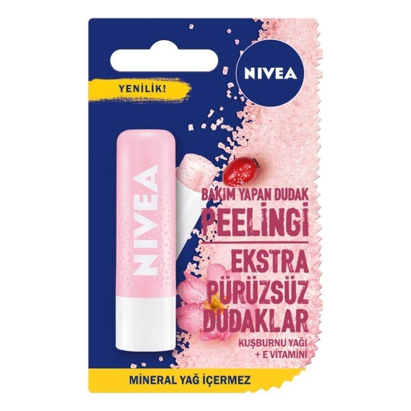 NIVEA Kuşburnu Yağı Dudak Bakım Peeling 4.8 gr