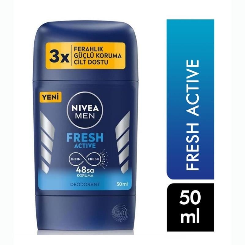 Nivea Men Erkek Stick Deodorant Fresh Active 50 ml