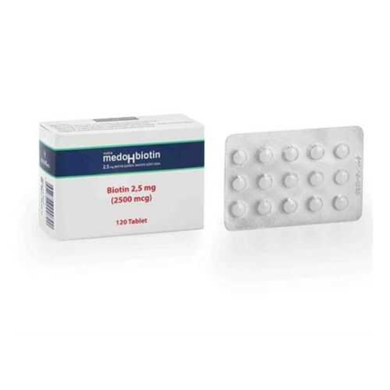 Nutrafarm Medohbiotin 2.5mg 120 Tablet