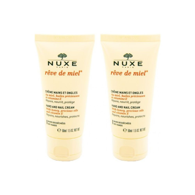 NUXE Reve De Miel Crème Mains et Ongles 2x50 ml - El Kremi