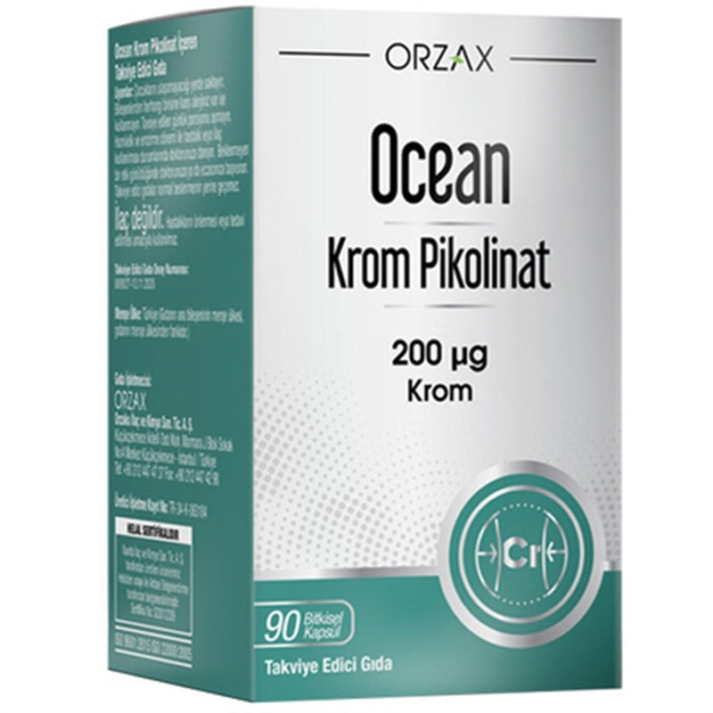 Ocean Krom Pikolinat 20 Mcg 90 Kapsül