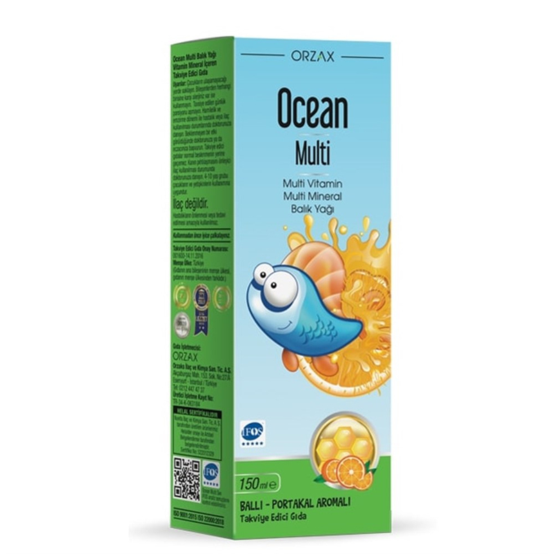 Ocean Multi Şurup 150 ml